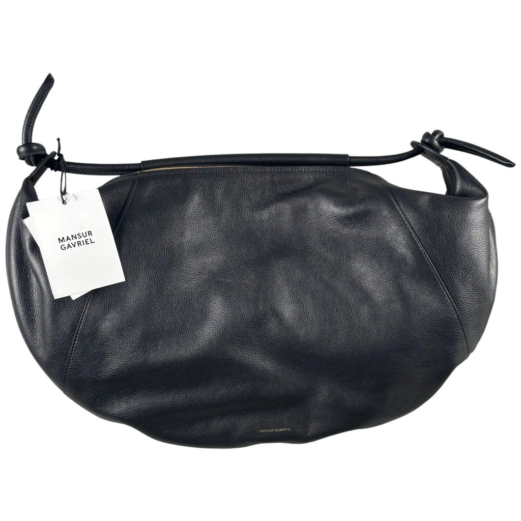 Women Black Mansur Gavriel Fortuna Shoulder Bag Leather