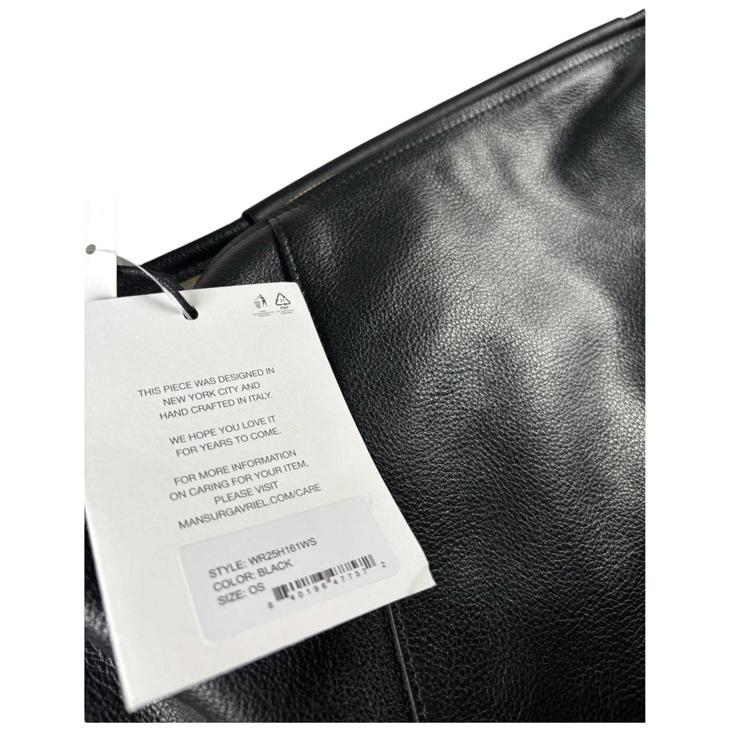 Women Black Mansur Gavriel Fortuna Shoulder Bag Leather