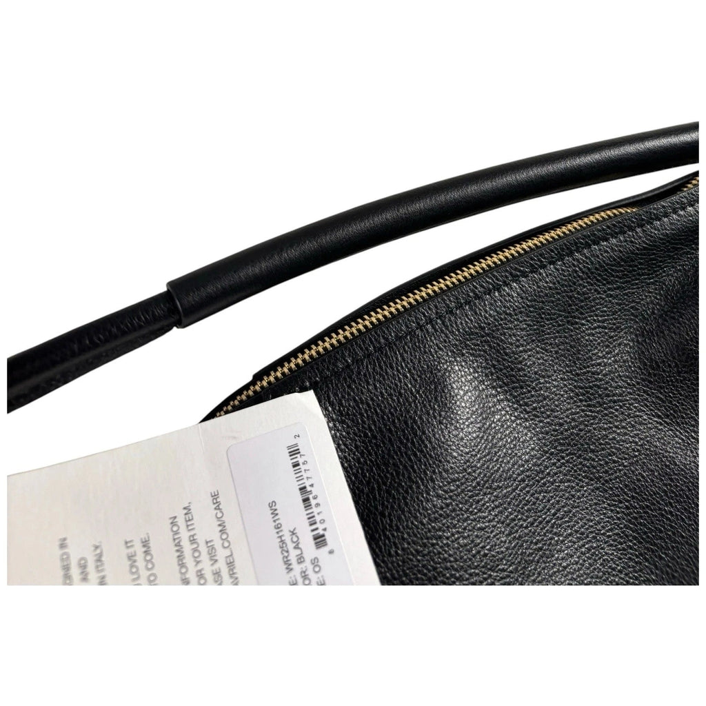 Women Black Mansur Gavriel Fortuna Shoulder Bag Leather
