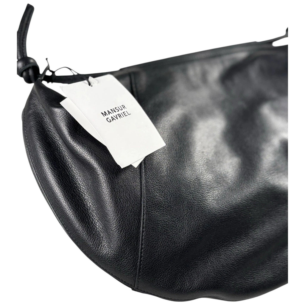 Women Black Mansur Gavriel Fortuna Shoulder Bag Leather
