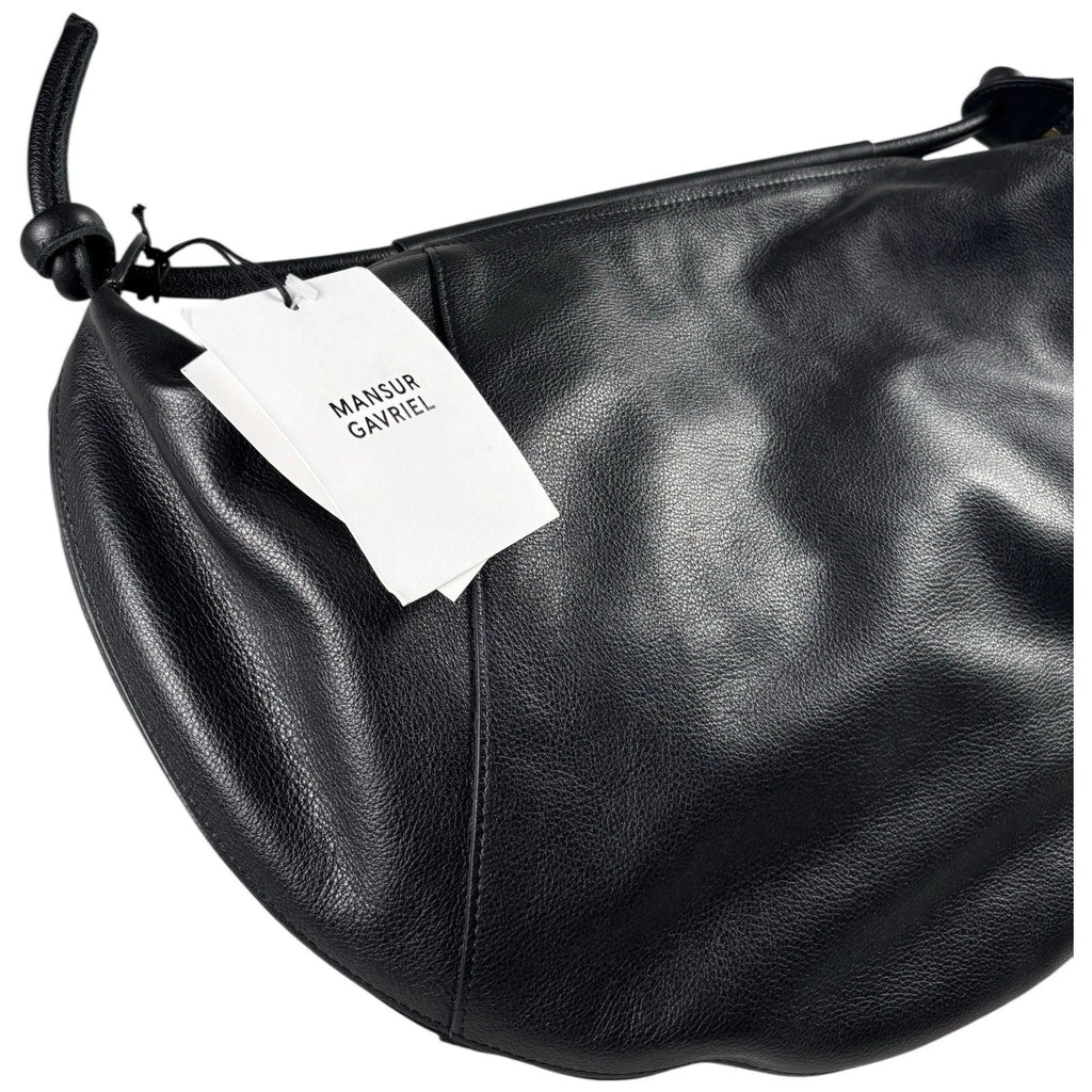 Women Black Mansur Gavriel Fortuna Shoulder Bag Leather