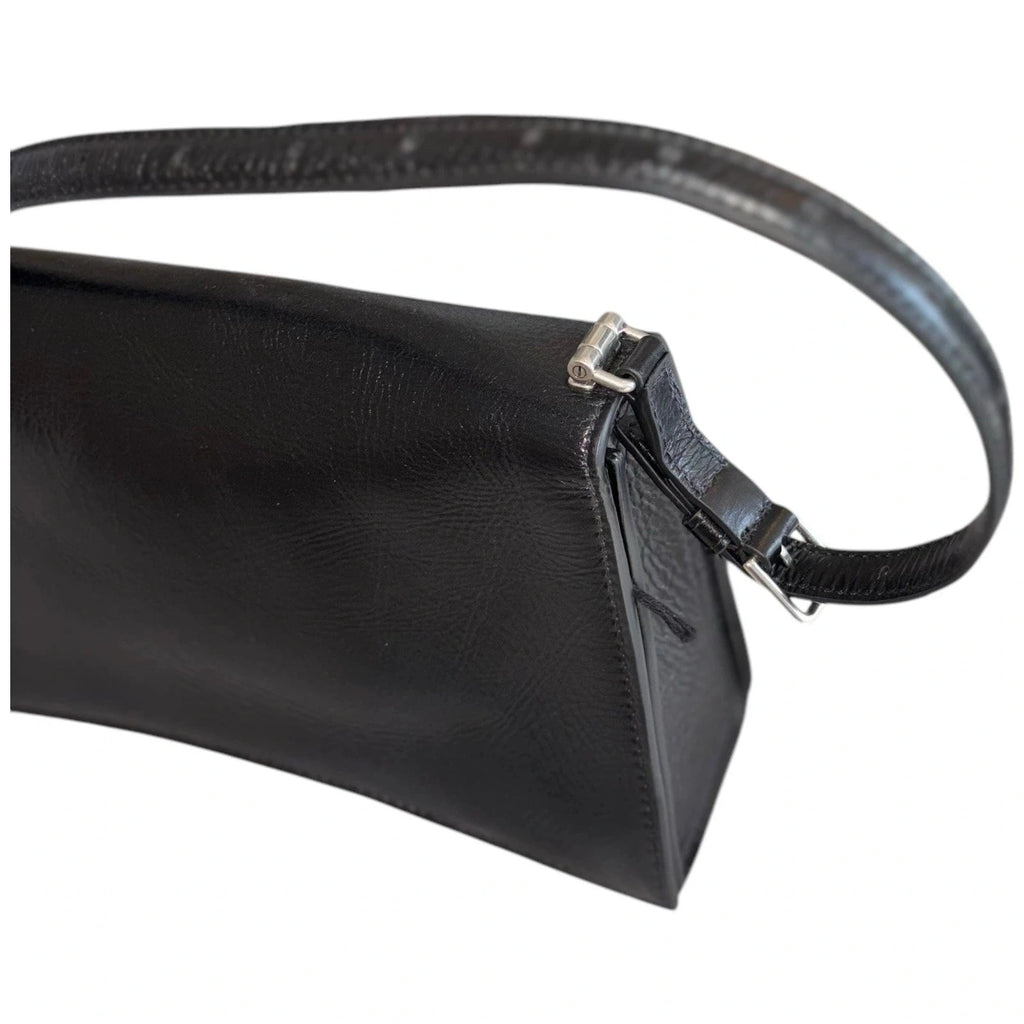 Balenciaga Crush Small Sling Shoulder Bag Black