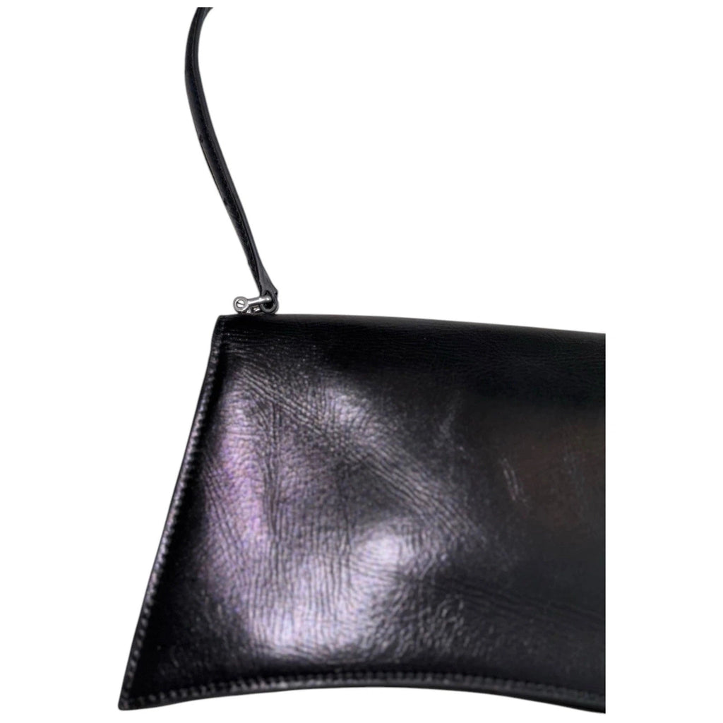 Balenciaga Crush Small Sling Shoulder Bag Black