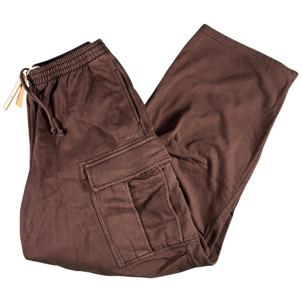 Skims Women Brown Cargo Sweatpants