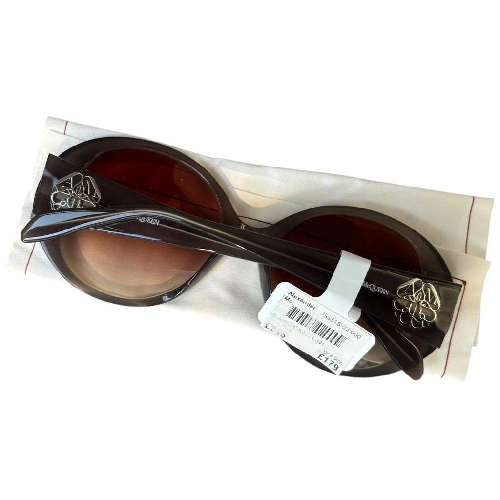 Alexander McQueen Women's Grey Butterfly Sunglasses