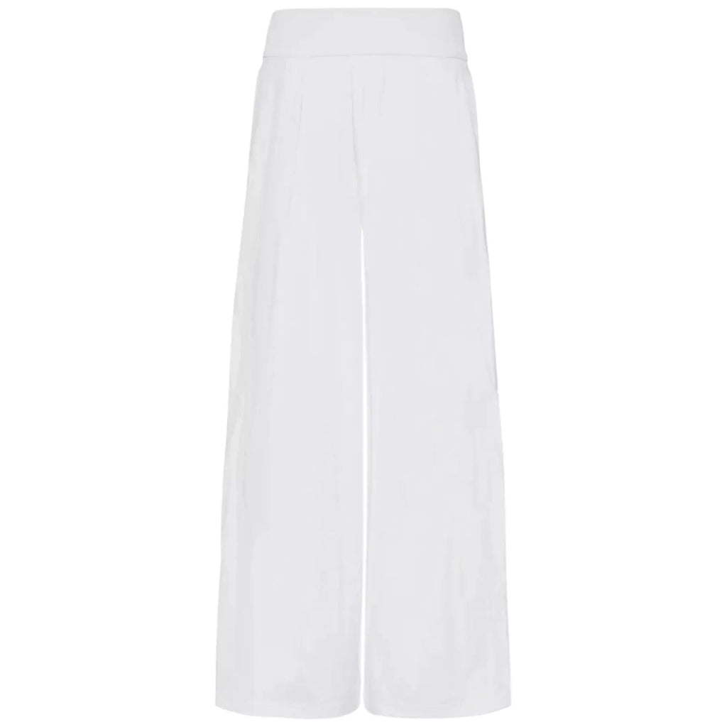 Women Lululemon White Straight Leg Trousers Shell Mid Rise
