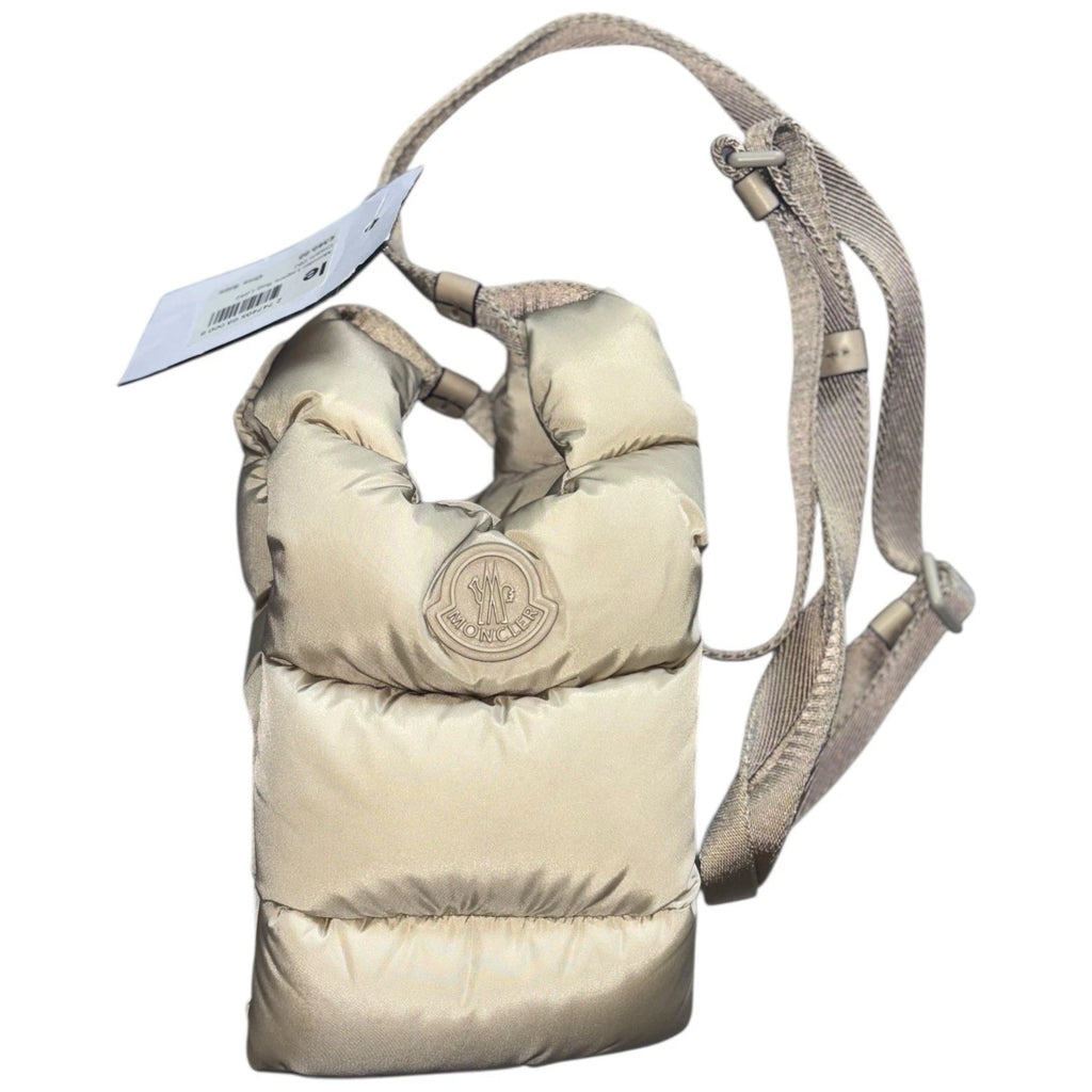 Moncler Legere Small Crossbody Bag Beige