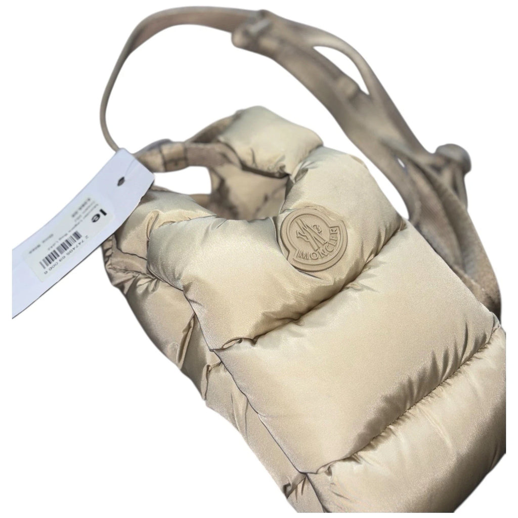Moncler Legere Small Crossbody Bag Beige