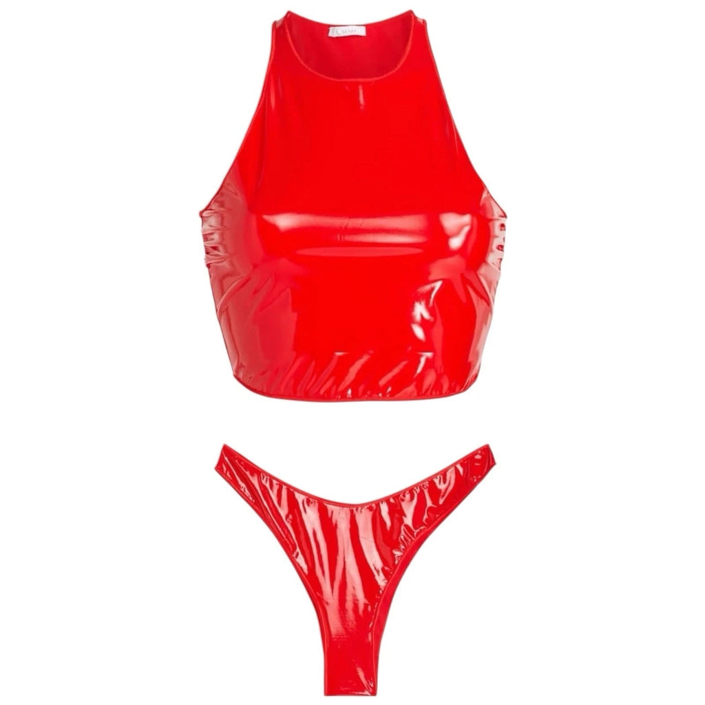 Women Red Bikini Set by Oséree
