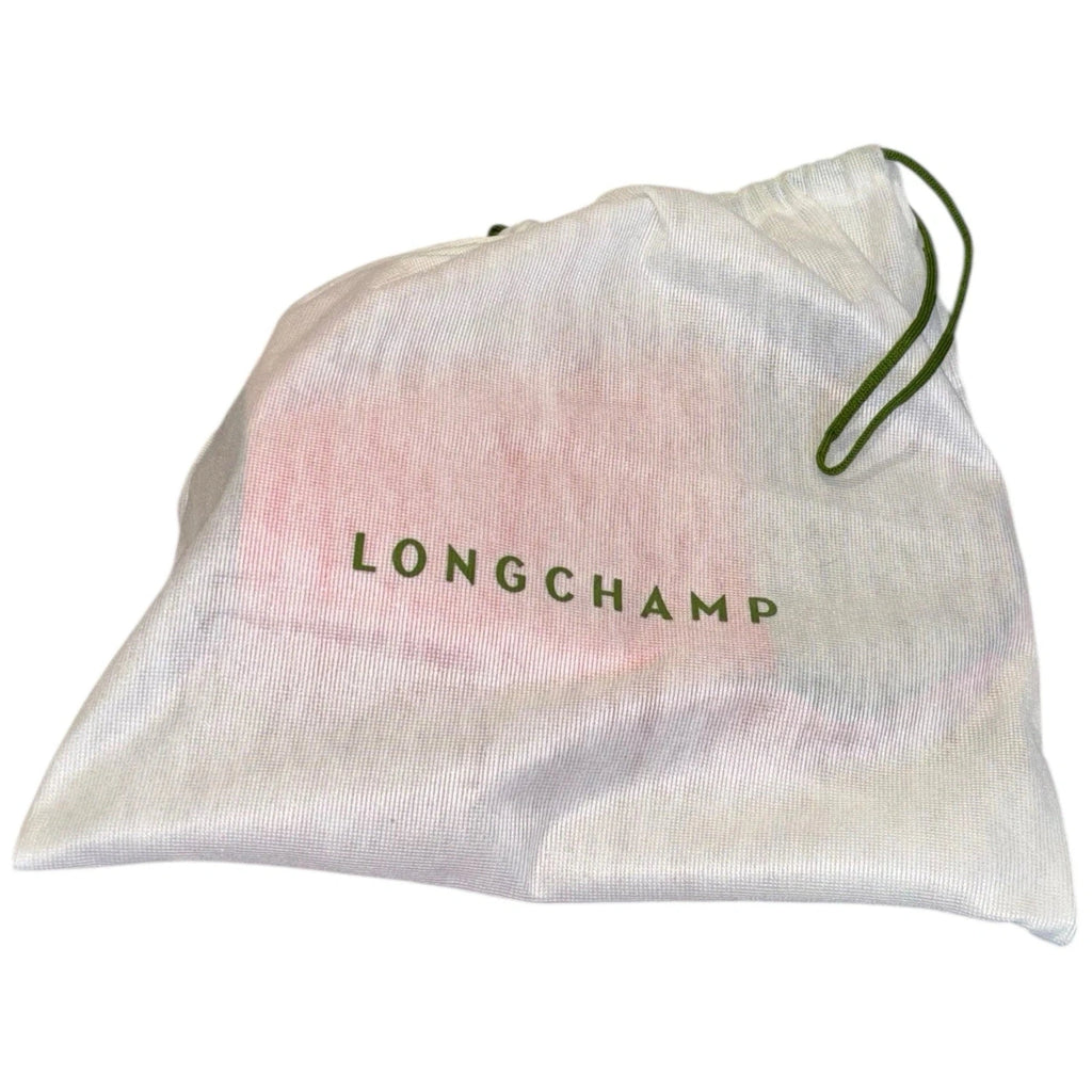 Longchamp Epure Red Leather Mini Bucket Bag