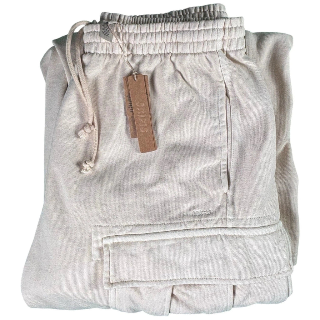 Women White Cargo Sweatpants