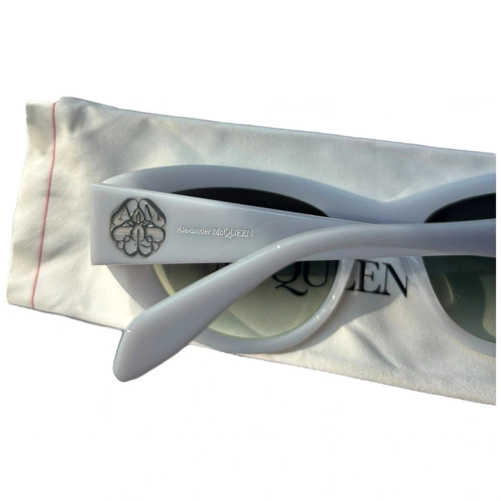 Women's Alexander McQueen Cat Eye Sunglasses Grey