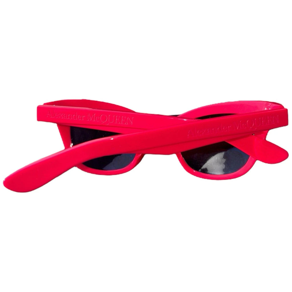 Women's Alexander McQueen Red Pink Cat Eye Sunglasses