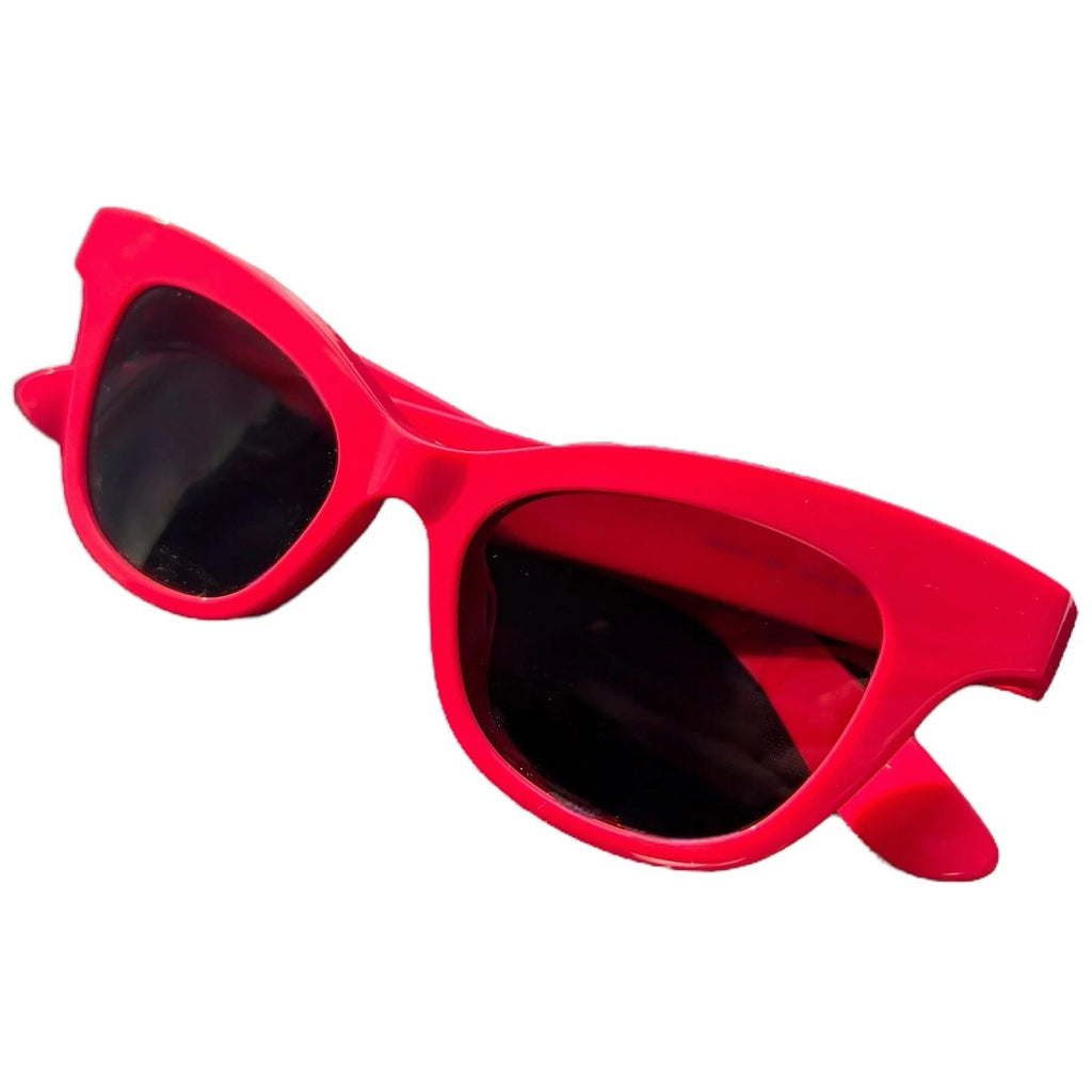 Women's Alexander McQueen Red Pink Cat Eye Sunglasses