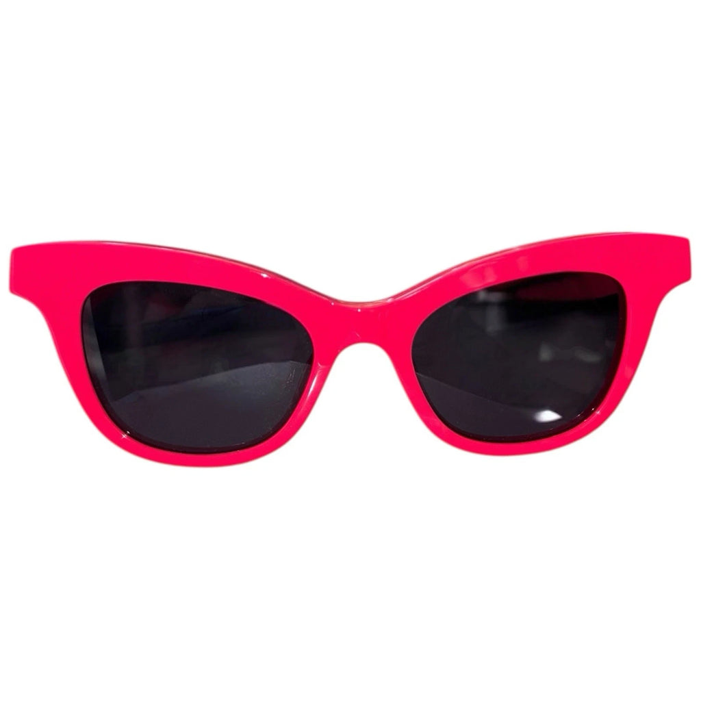 Women's Alexander McQueen Red Pink Cat Eye Sunglasses