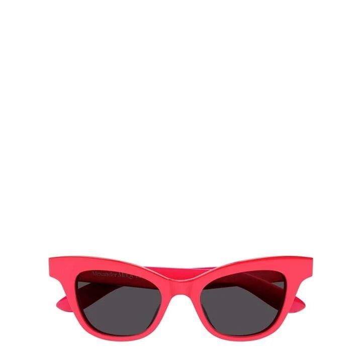 Women's Alexander McQueen Red Pink Cat Eye Sunglasses