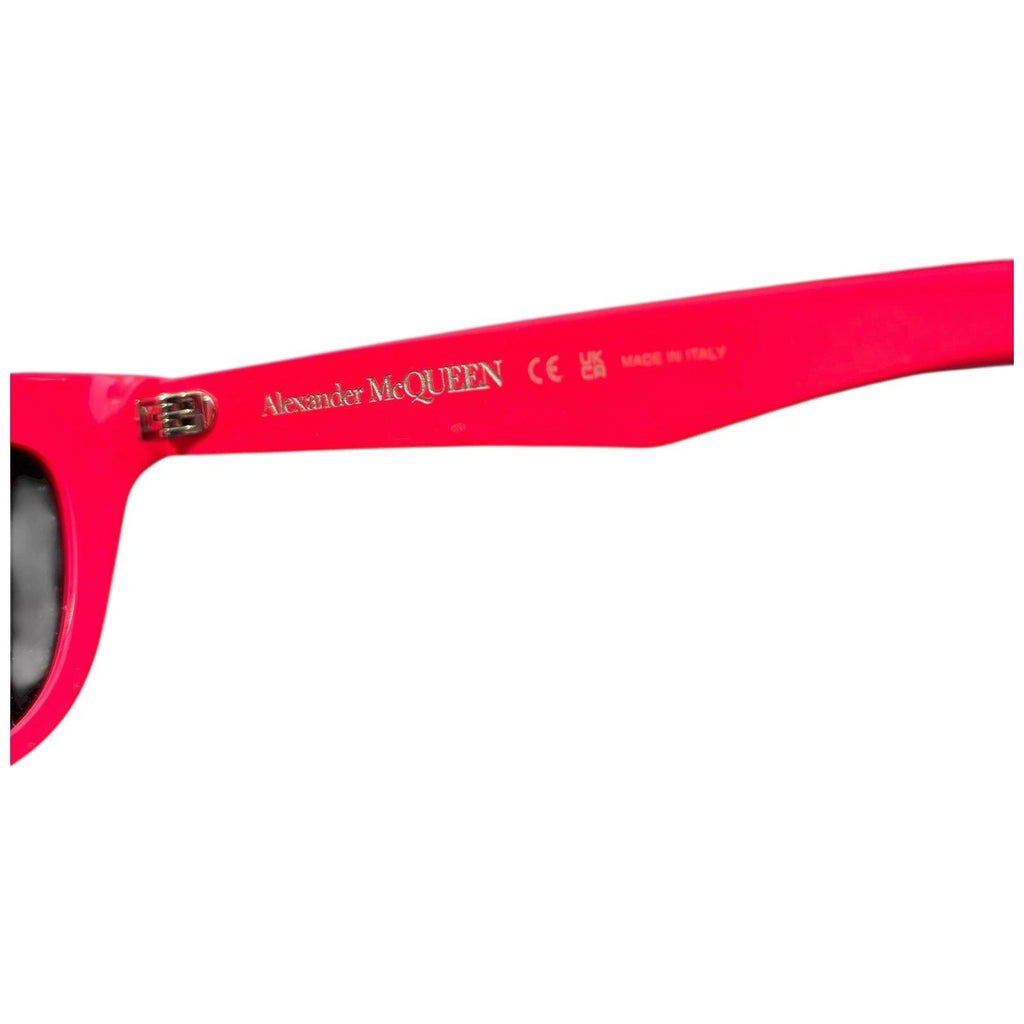 Women's Alexander McQueen Red Pink Cat Eye Sunglasses