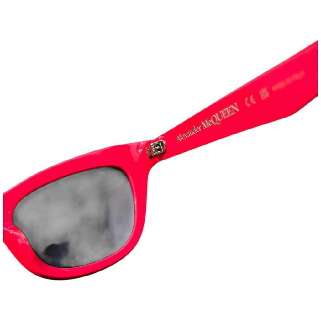 Women's Alexander McQueen Red Pink Cat Eye Sunglasses