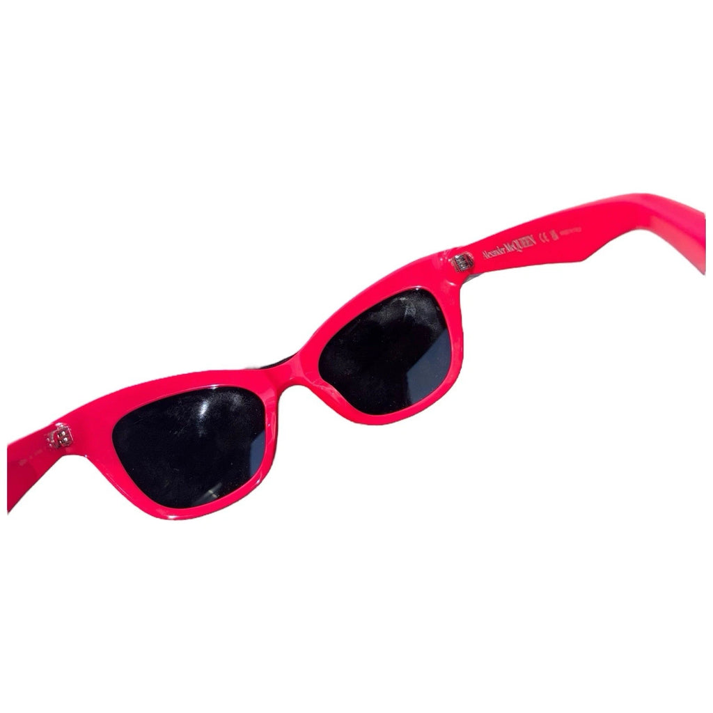 Women's Alexander McQueen Red Pink Cat Eye Sunglasses