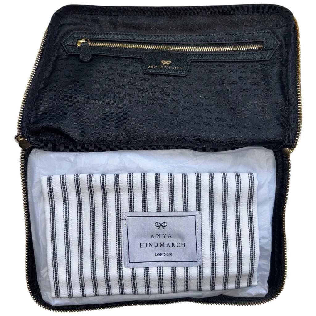 Women's Anya Hindmarch Black Vanity Bag