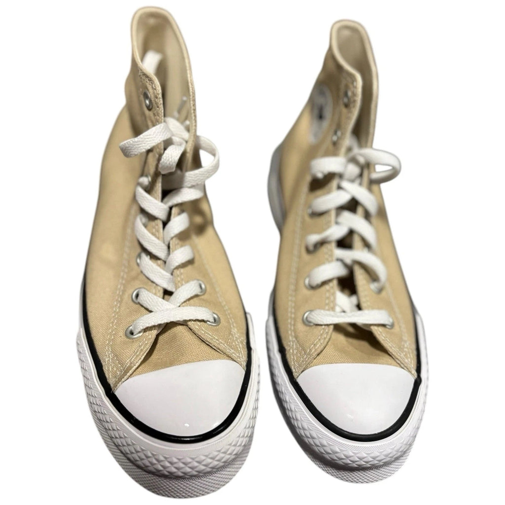 Women's Beige Converse CTAS Eva Lift Hi Top Trainers