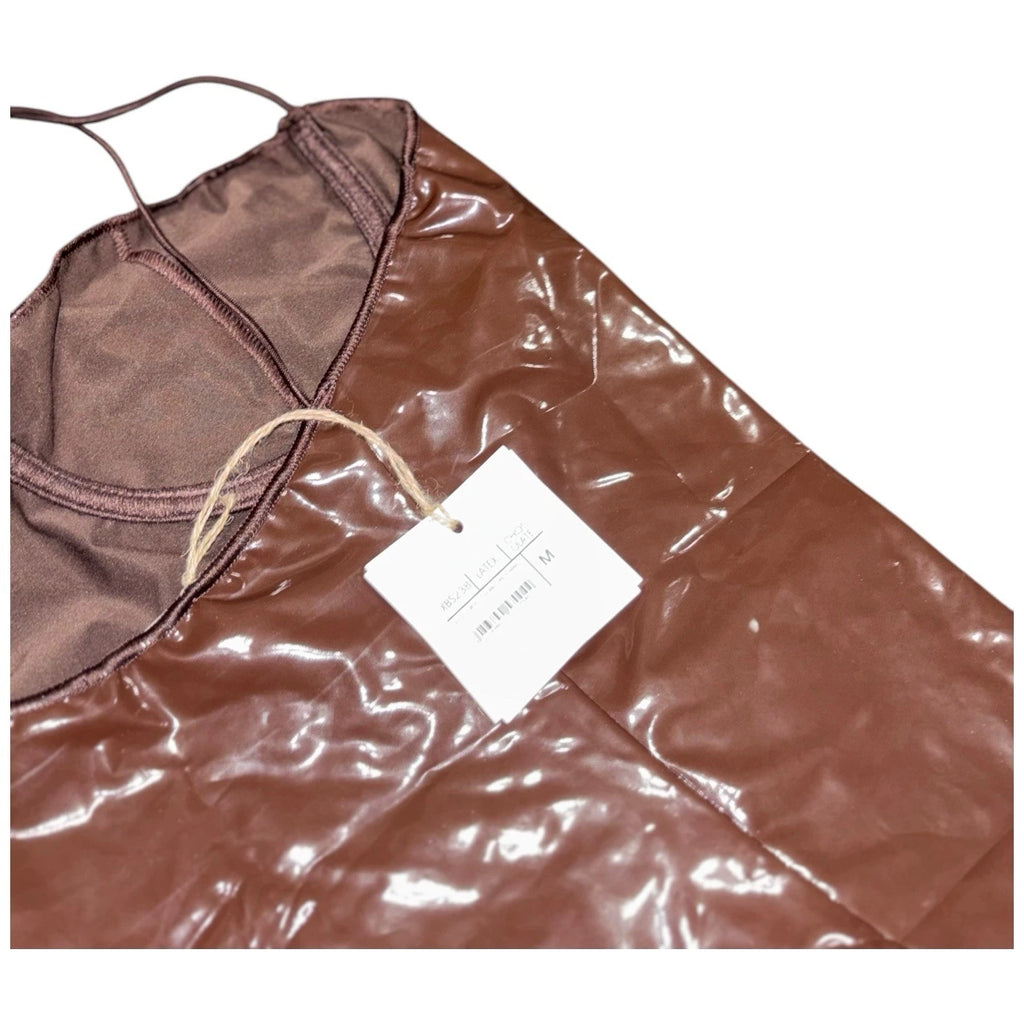 Oseree Women's Chocolate Brown One Piece Swimsuit Balconette