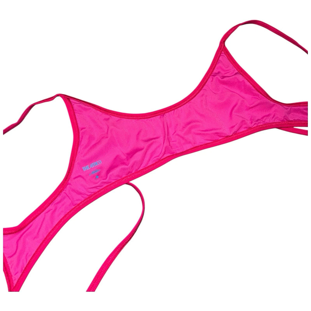 The Attico Women's Fuschia Pink Full Bikini Set
