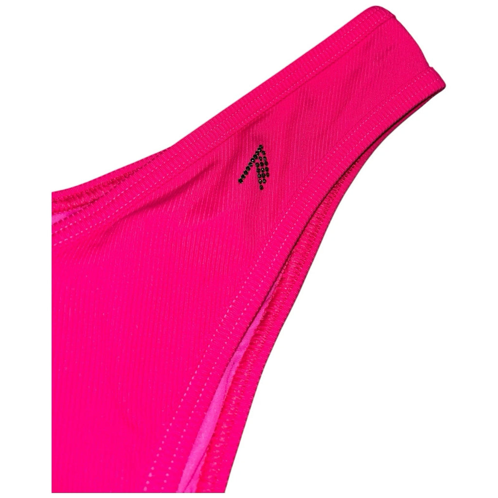 The Attico Women's Fuschia Pink Full Bikini Set