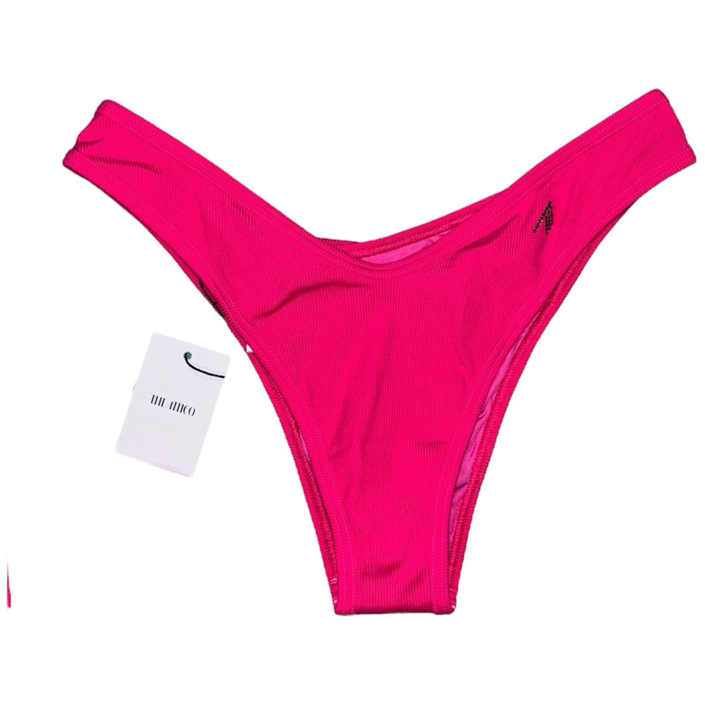The Attico Women's Fuschia Pink Full Bikini Set