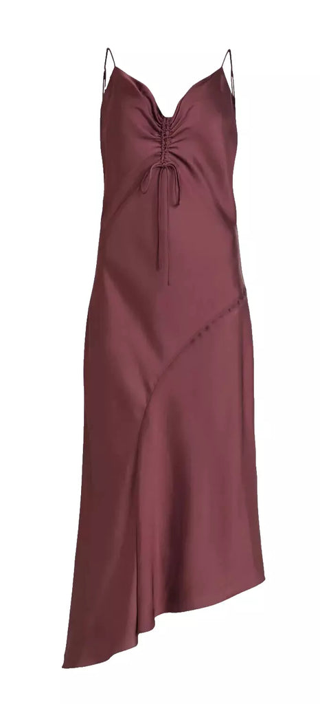 Women's AllSaints Asymmetrical Alexia Slip Dress