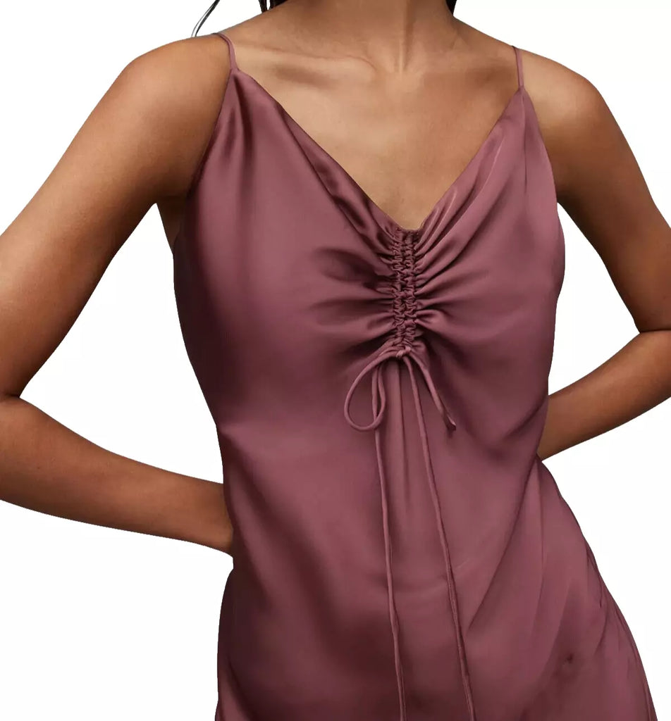 Women's AllSaints Asymmetrical Alexia Slip Dress