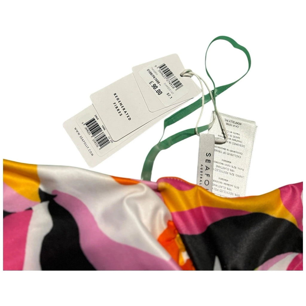 Women’s Multicoloured Orange Seafolly Bikini Top