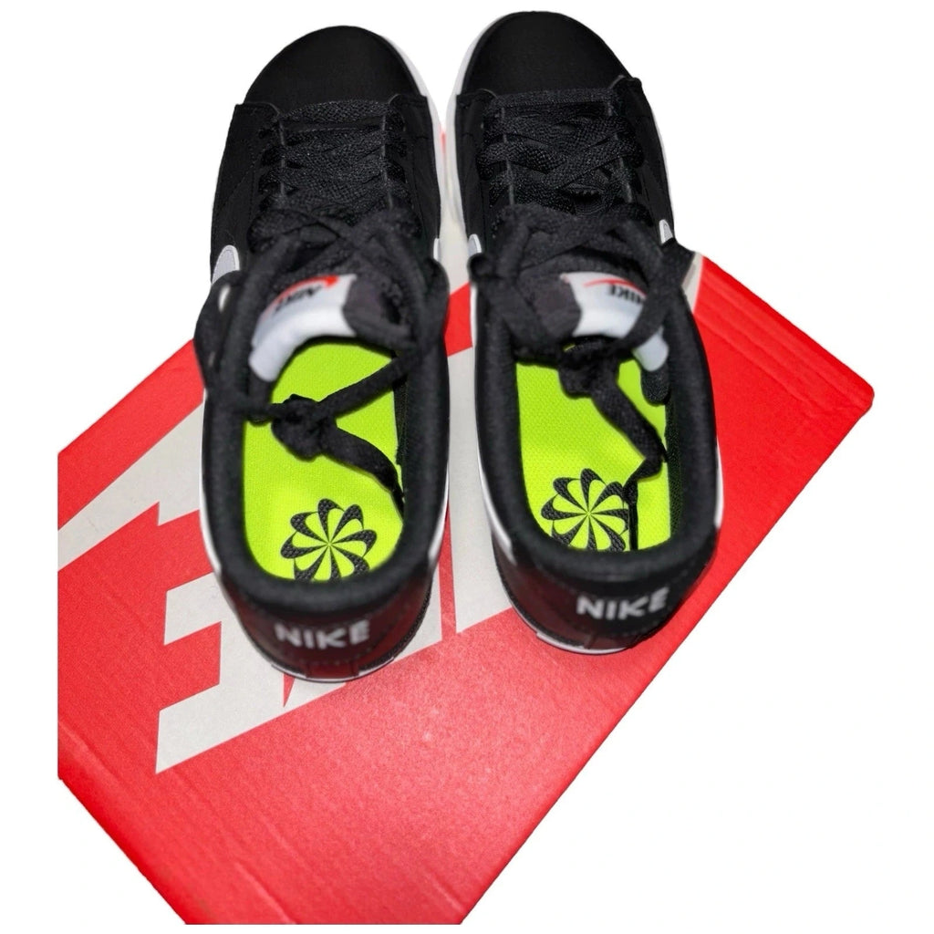 Women's Nike Court Legacy Next Nature Black White Trainer