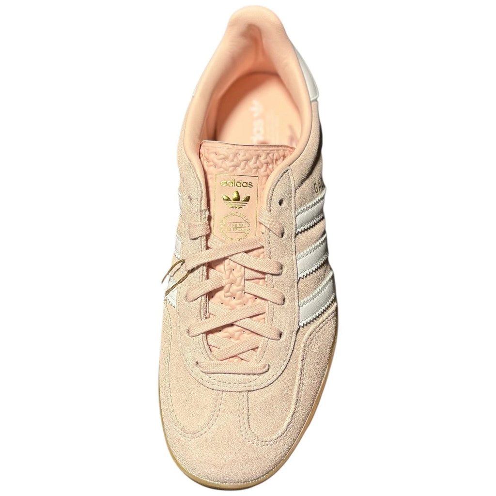 Women's Pink Adidas Gazelle Indoor Trainers