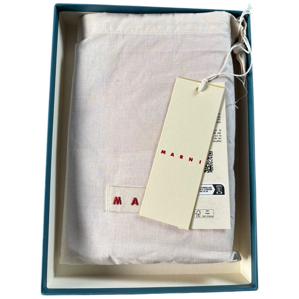 Marni Pink Leather Wallet On Chain Bag