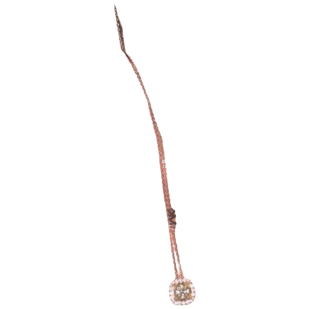 Michael Kors Silver Tone Premium Crystal Necklace