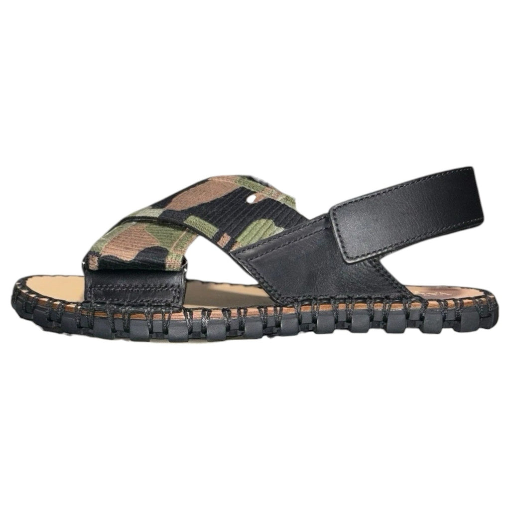 Women's Valentino Garavani Military Green Camo Sandals