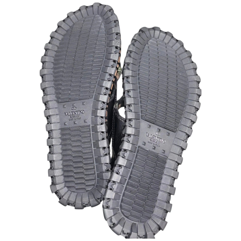 Women's Valentino Garavani Military Green Camo Sandals