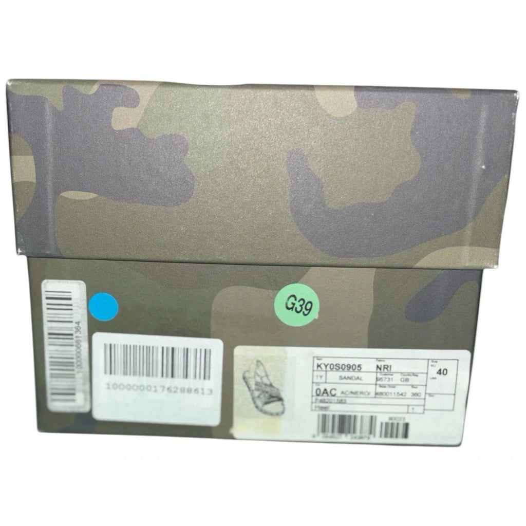 Women's Valentino Garavani Military Green Camo Sandals