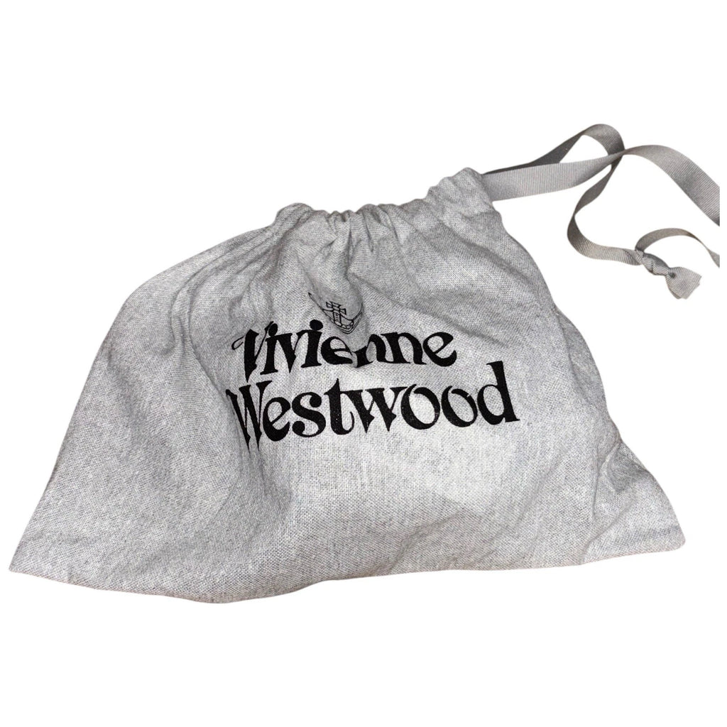 Women's Vivienne Westwood Small Mini Chain Bag Cream Tartan