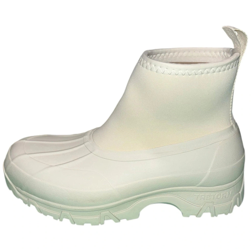 Women's White Tretorn Slip On Ankle Boots