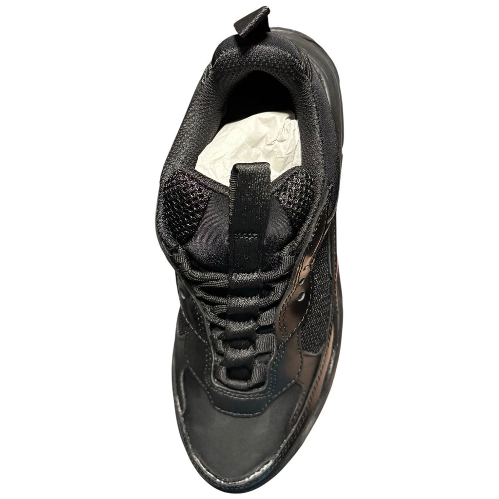 Womens Calvin Klein Maya Trainers Black Patent