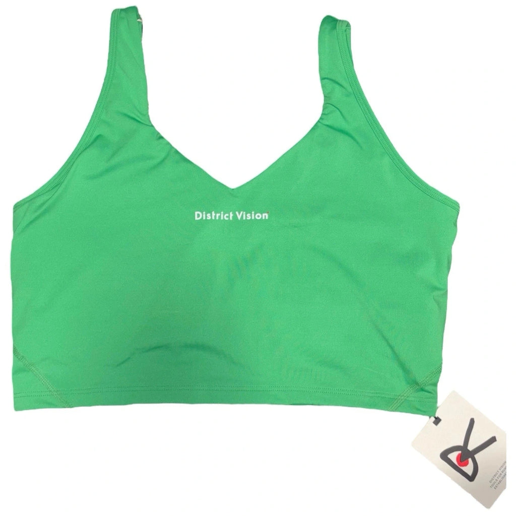 Womens Green District Vision Citta Sports Bra