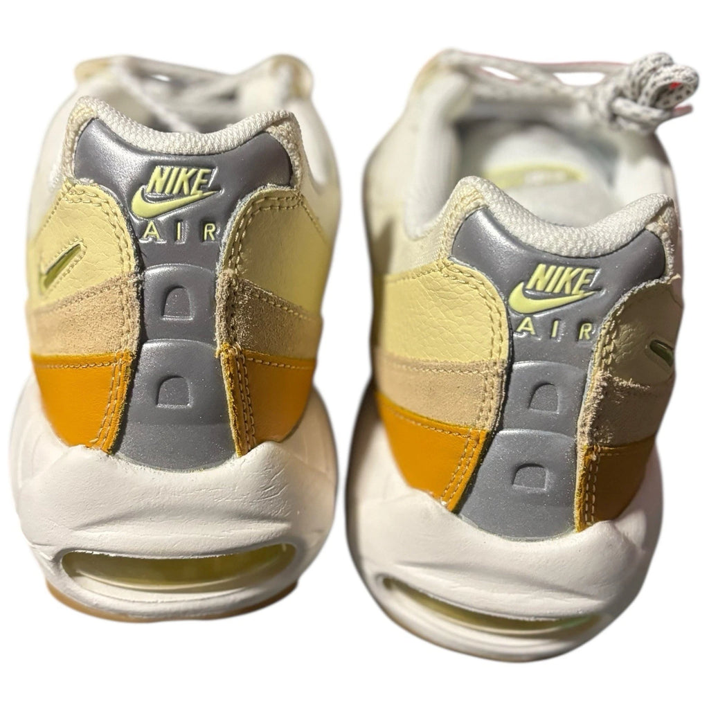 Womens Nike Air Max 95 Coconut Trainers Silver