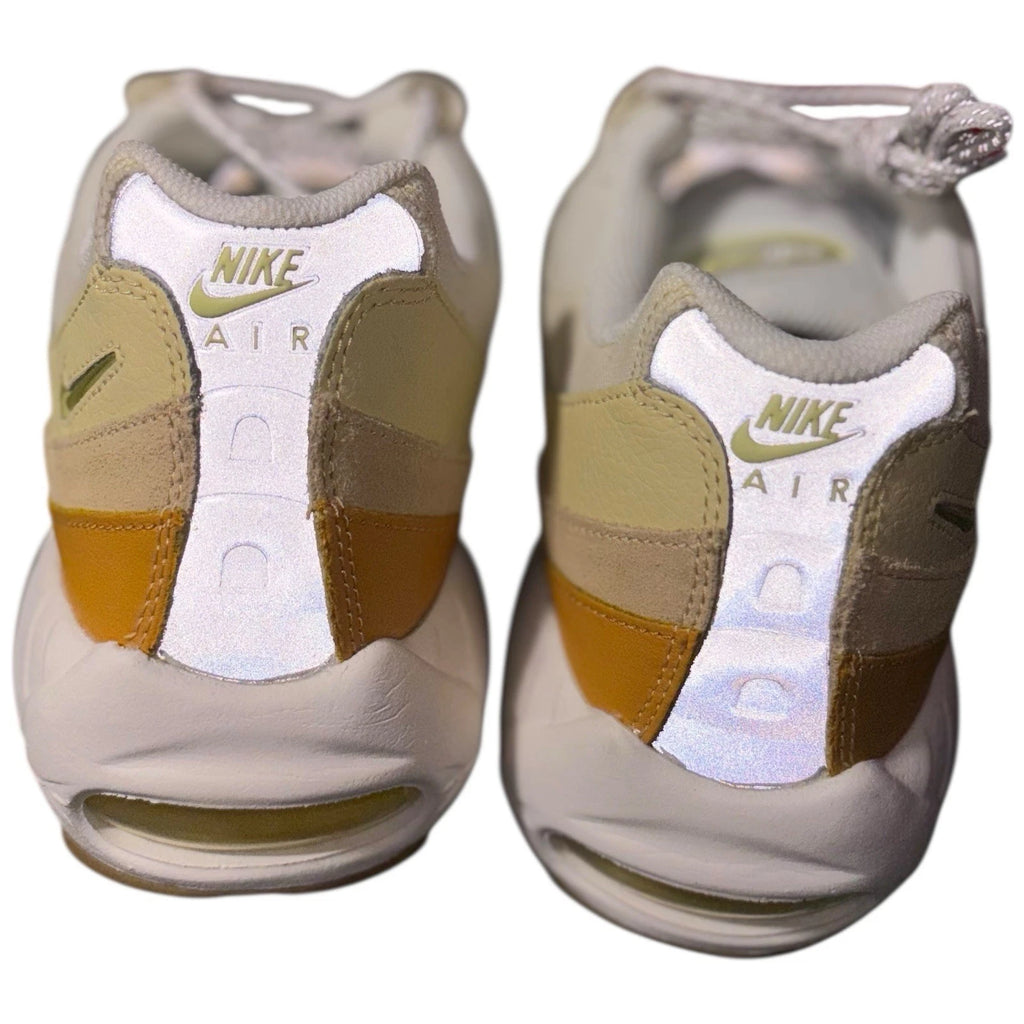 Womens Nike Air Max 95 Coconut Trainers Silver