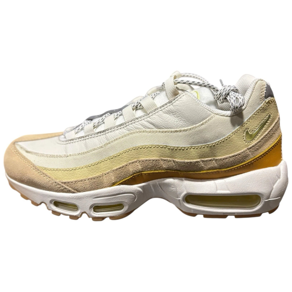Womens Nike Air Max 95 Coconut Trainers Silver