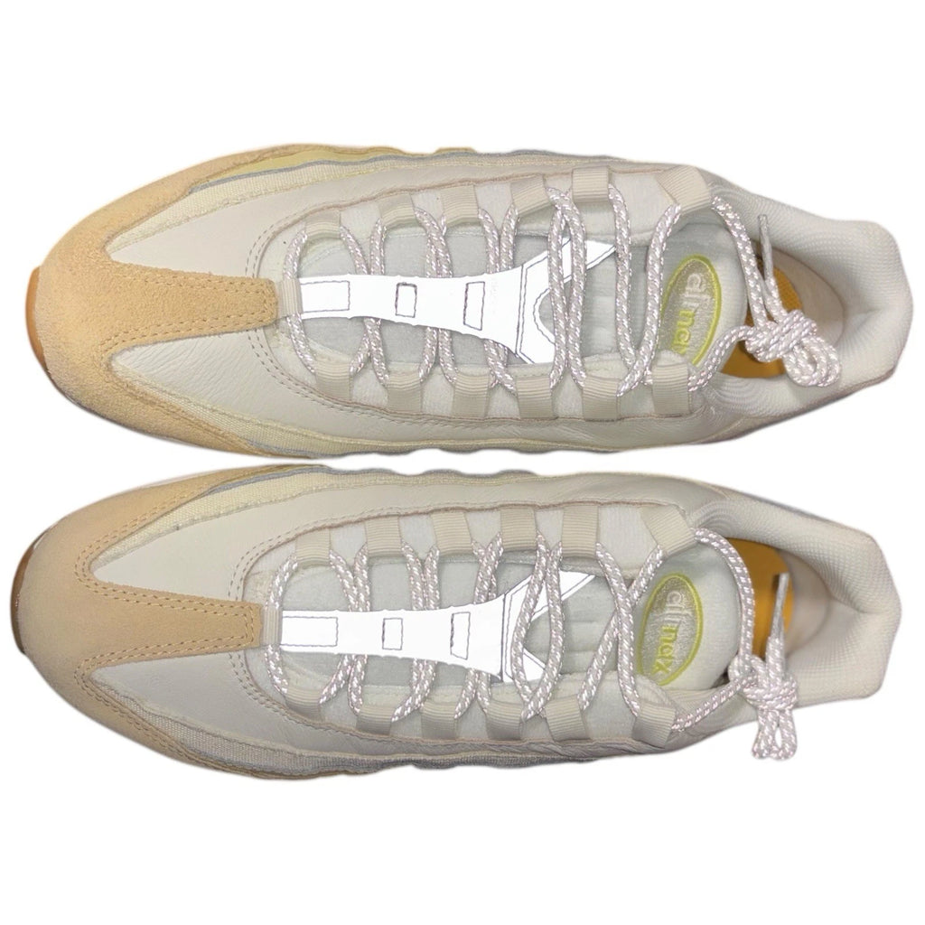 Womens Nike Air Max 95 Coconut Trainers Silver