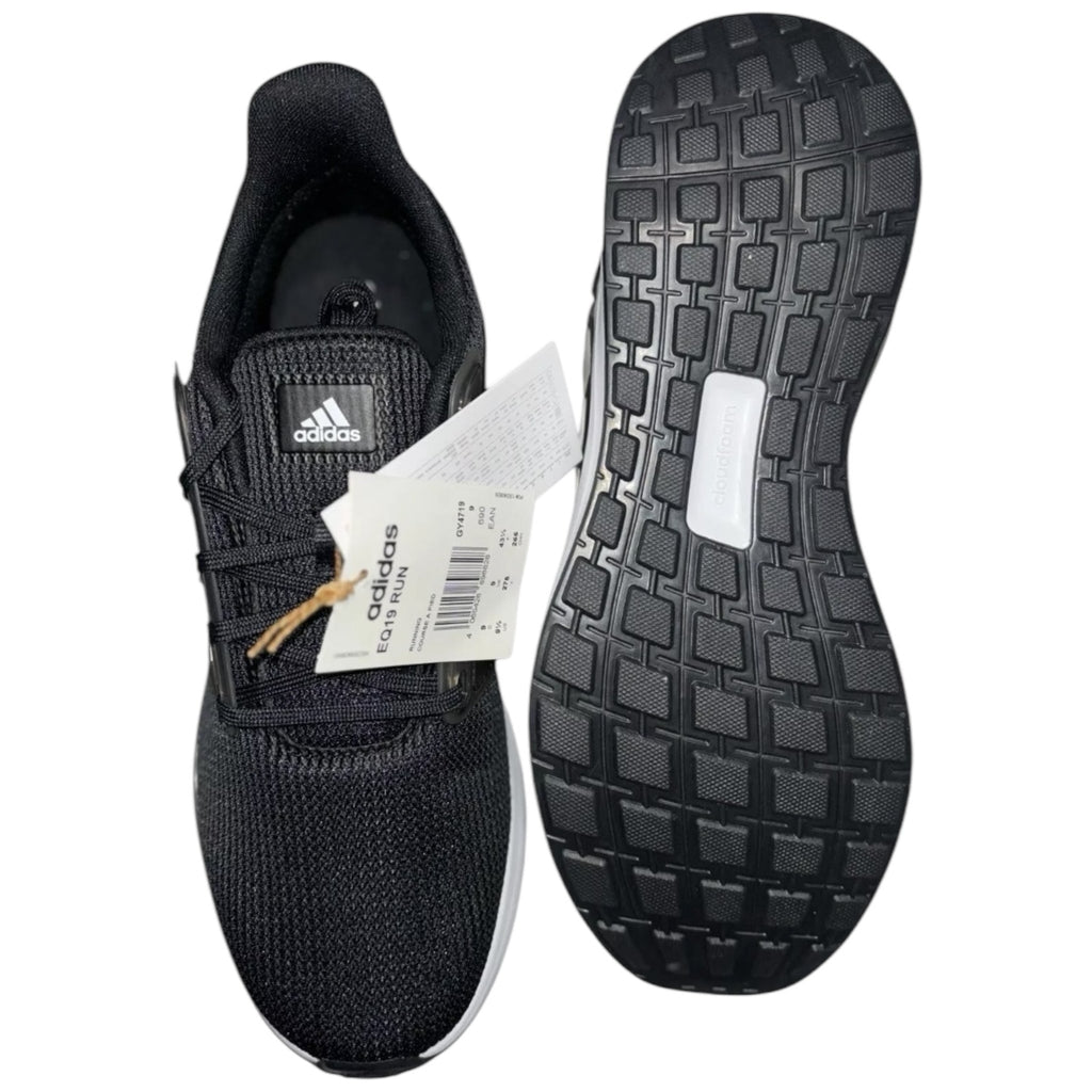 adidas EQ19 Run Cloudfoam Running Shoes - Black/White