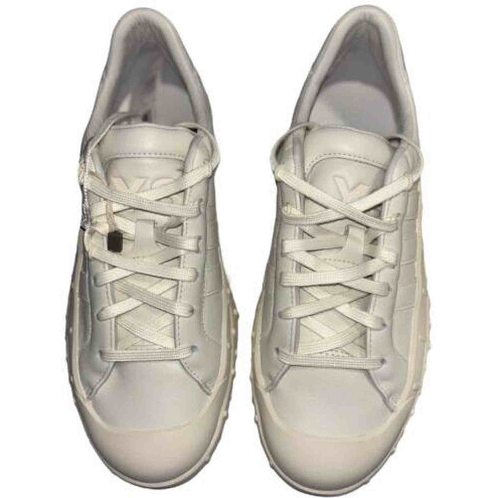 adidas Y-3 Yohji Yamamoto GR.1P Low Top Triple White Sneakers