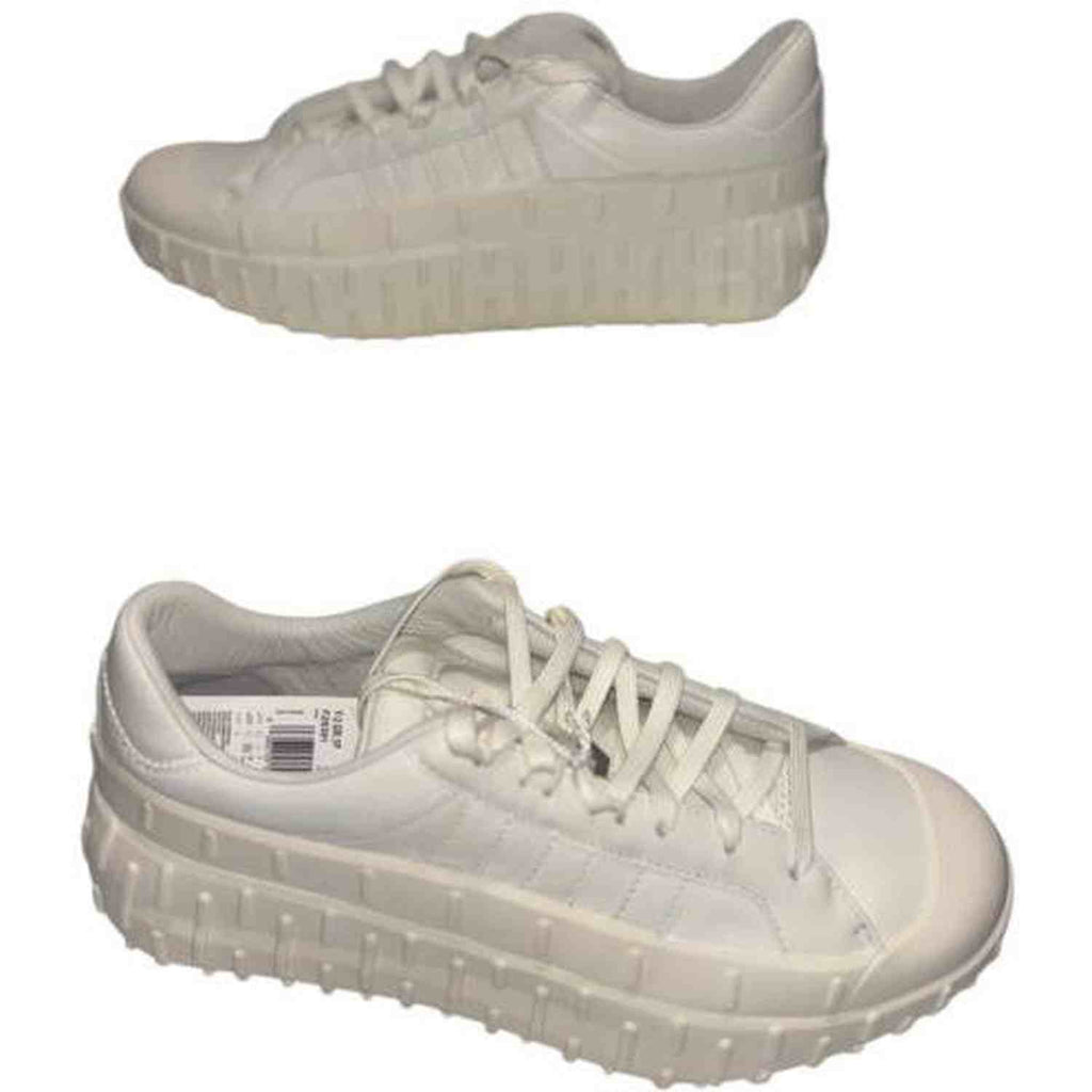 adidas Y-3 Yohji Yamamoto GR.1P Low Top Triple White Sneakers